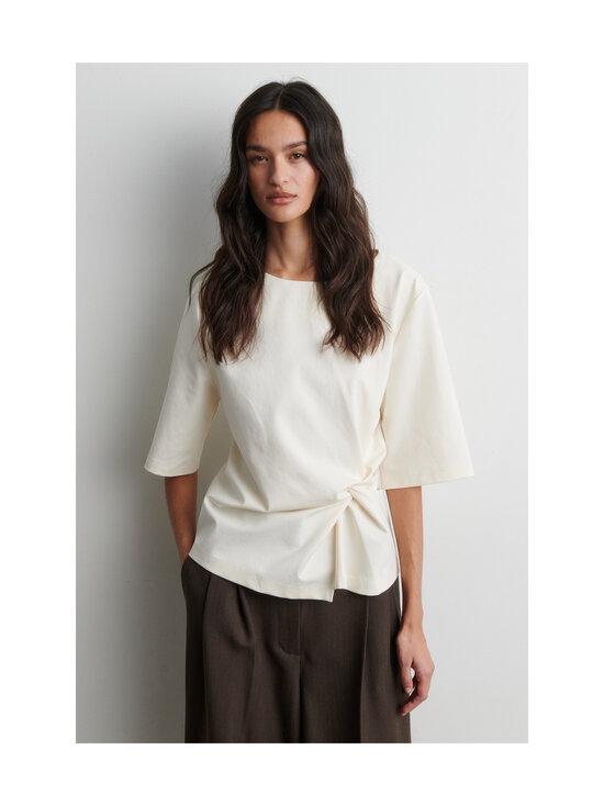 SECOND FEMALE - Arkai Drape -paita - 1015 EGGNOG | Stockmann - photo 4