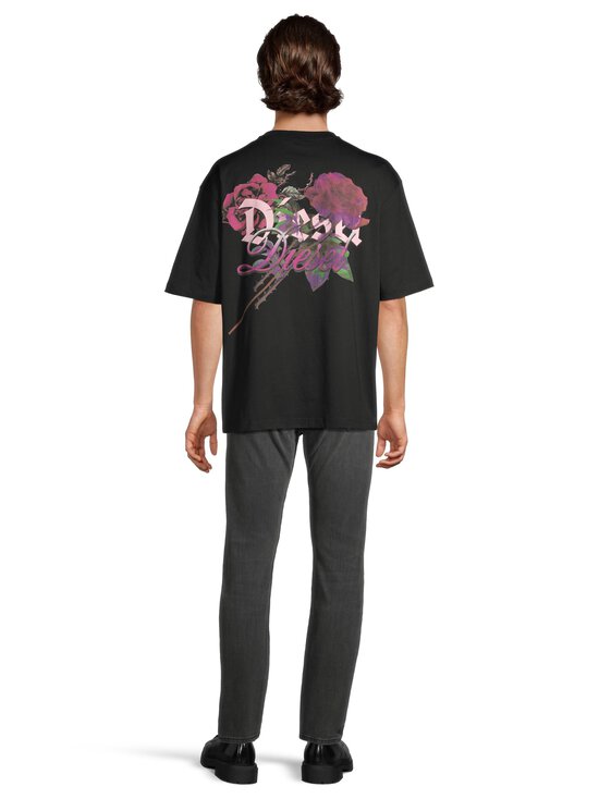 Diesel - Boggy Flower t-paita - BLACK BLACK BLACK 9XX | Stockmann - photo 3