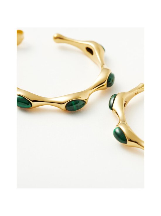 MISSOMA - Green Malachite Medium -korvakorut - GOLD - photo 3 MISSOMA - Green Malachite Medium -korvakorut - GOLD | Stockmann - photo 3