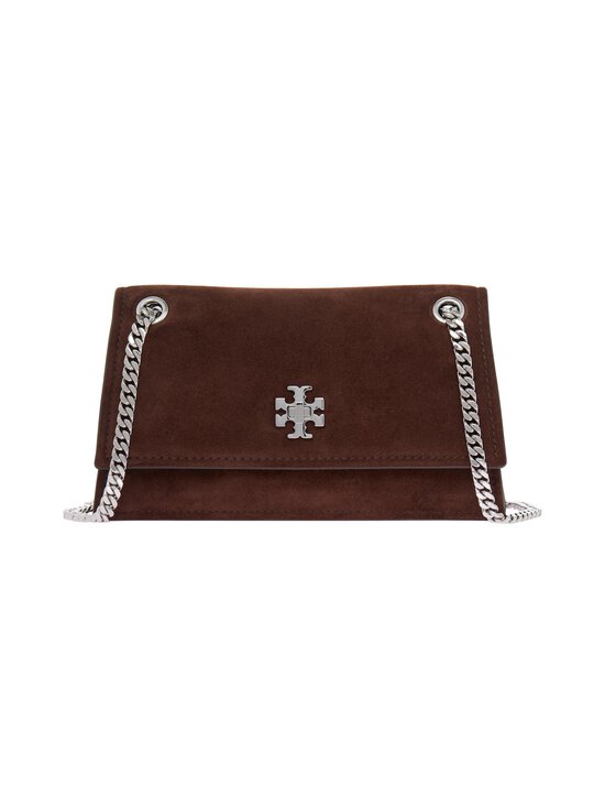 Tory Burch - Kira Turnlock Suede Mini Bag -mokkanahkalaukku - DARK COCOA | Stockmann - photo 1