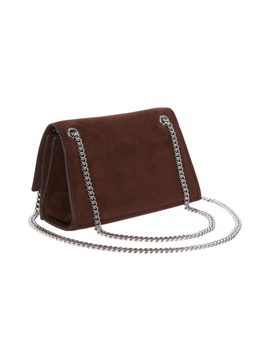 Tory Burch - Kira Turnlock Suede Mini Bag -mokkanahkalaukku - DARK COCOA | Stockmann - photo 2
