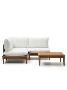 Kave Home - Portitxol-ulkosohvasetti pöydällä - LUONNONVÄRINEN | Stockmann