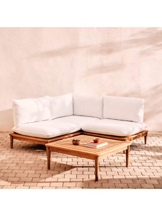 Kave Home - Portitxol-ulkosohvasetti pöydällä - LUONNONVÄRINEN | Stockmann - photo 7