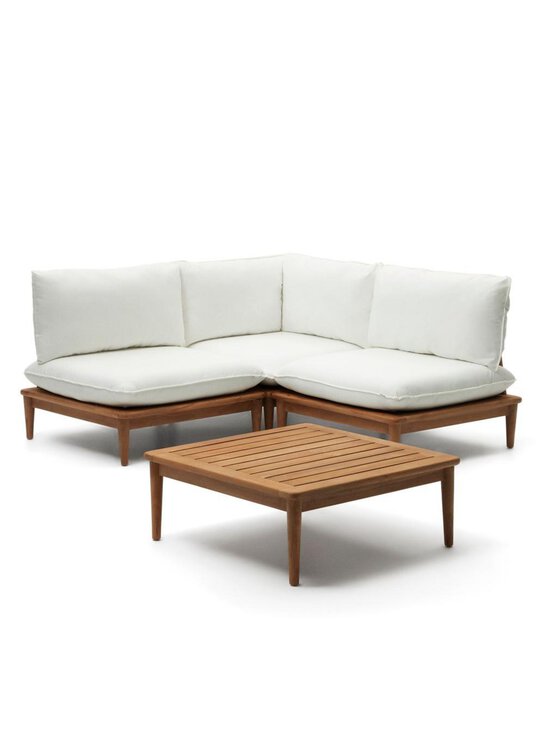 Kave Home - Portitxol-ulkosohvasetti pöydällä - LUONNONVÄRINEN | Stockmann - photo 2