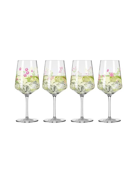 Ritzenhoff - Sommertau Hugo -cocktaillasi 4-pack - GREEN,PINK | Stockmann - photo 1