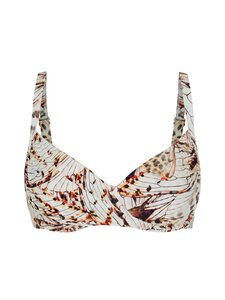 Marc & André - Stay Wild bikini augšdaļa - WHITE/ BROWN (WT1/BR5) | Stockmann