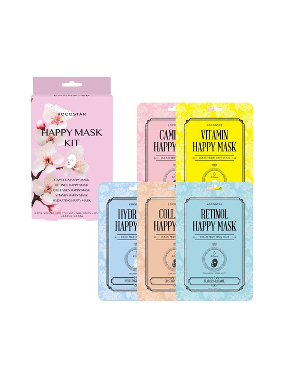 KOCOSTAR - Happy Mask Kit -kasvonaamiopakkaus - NOCOL - photo 2 KOCOSTAR - Happy Mask Kit -kasvonaamiopakkaus - NOCOL | Stockmann - photo 2
