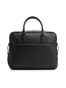 BOSS - New Crosstown -nahkalaukku - 001 BLACK | Stockmann