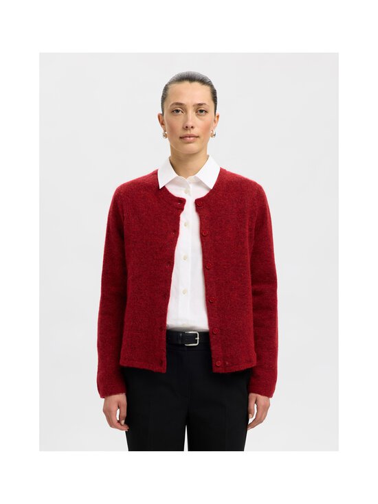 Selected - SlfLulu-neuletakki - EQUESTRIAN RED DETAIL:MELANGE - photo 2 Selected - SlfLulu-neuletakki - EQUESTRIAN RED DETAIL:MELANGE | Stockmann - photo 2