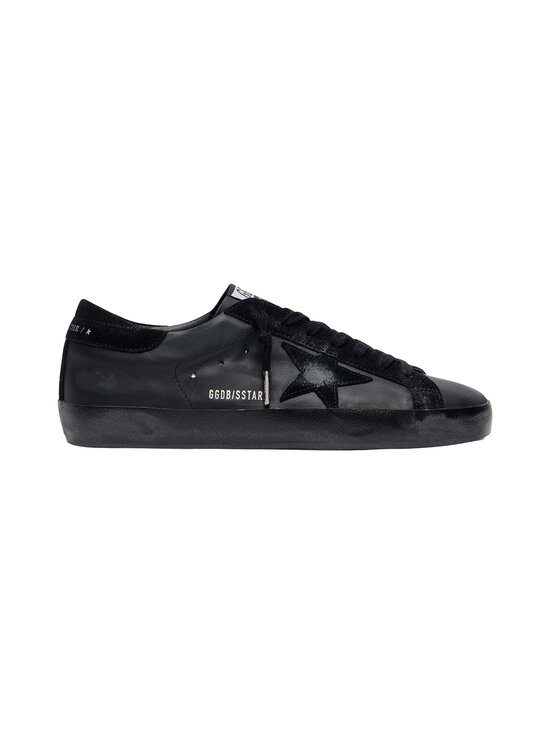 GOLDEN GOOSE - Super Star Nappa Upper Toe -nahkasneakerit - BLACK | Stockmann - photo 1