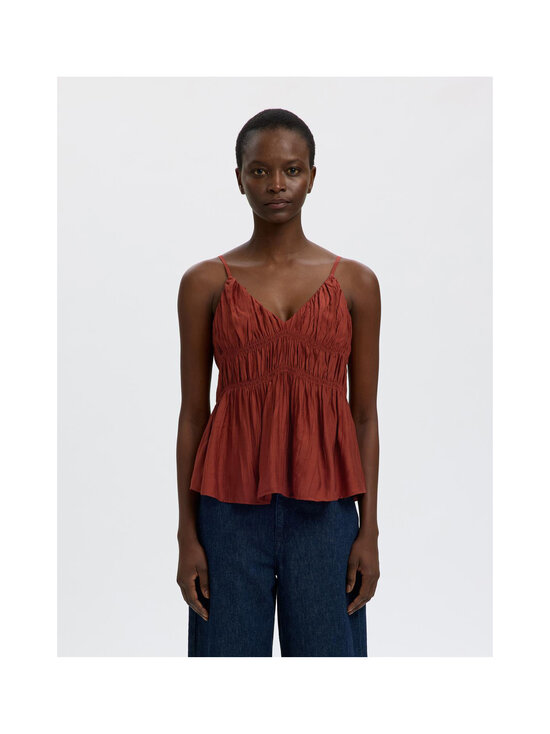 Selected - SlfJackie-naruolkaintoppi - CHERRY MAHOGANY | Stockmann - photo 4
