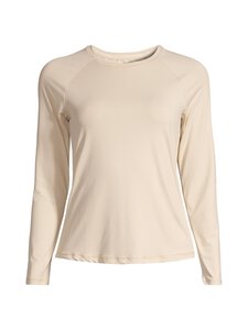 Casall - Essential Long Sleeve -treenipaita - 681 ECRU | Stockmann