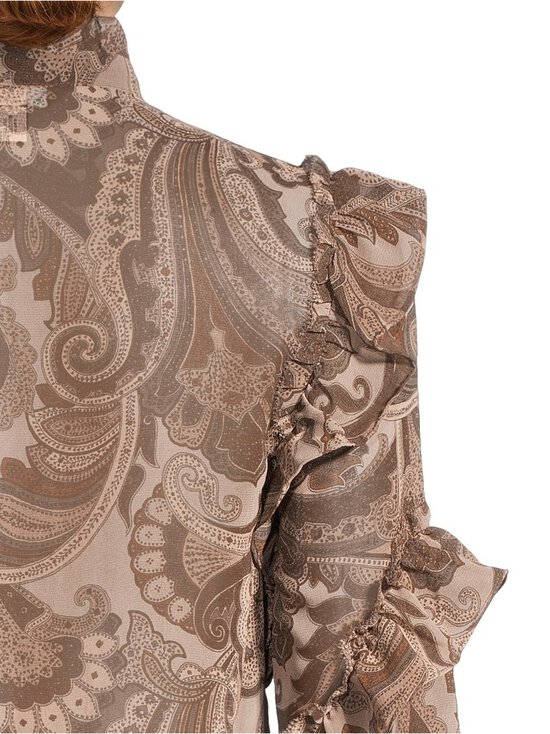 Lauren Ralph Lauren - Volangidega pluus Cerora - TAUPE MULTI - photo 5 Lauren Ralph Lauren - Volangidega pluus Cerora - TAUPE MULTI | Stockmann - photo 5