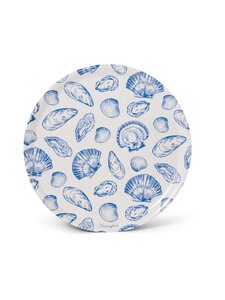Lexington - Kandik Laminated Round 38 cm - 5600 BLUE/WHITE | Stockmann