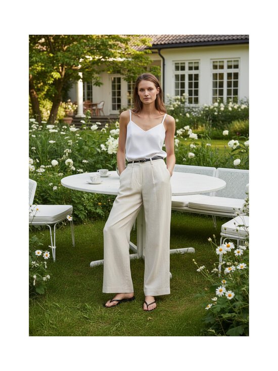 Gauhar Helsinki - Tasha-housut - SAND | Stockmann - photo 3