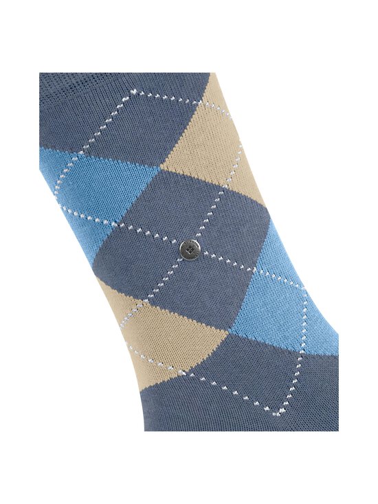 Burlington - Polymaid Check Queen Ankle Socks - LIGHT JEANS (6662) | Stockmann - photo 4