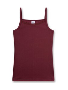 Sanetta - Teens G. Rib -aluspaita - 3750 BURGUNDY | Stockmann