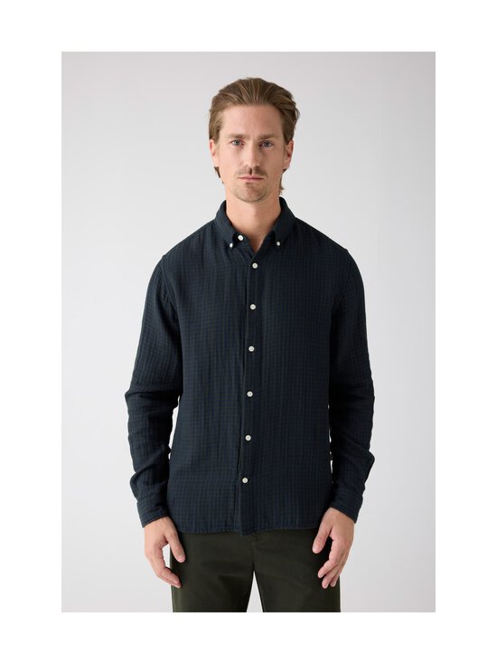 Knowledge Cotton Apparel - Ruudullinen kauluspaita - 7023 GREEN CHECK - photo 6 Knowledge Cotton Apparel - Ruudullinen kauluspaita - 7023 GREEN CHECK | Stockmann - photo 6