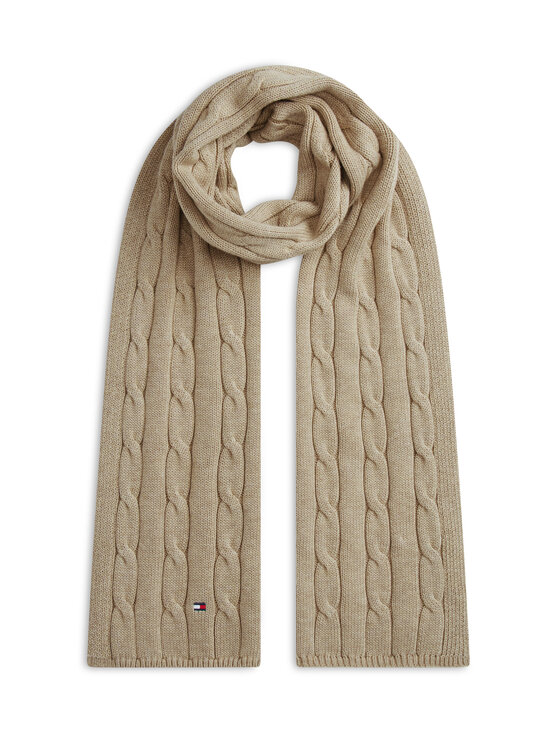 Tommy Hilfiger - Essential Cable adīta šalle - AFO GENTLE GOLD HEATHER | Stockmann - photo 1