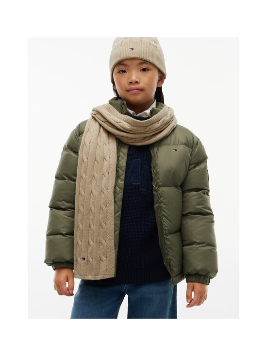Tommy Hilfiger - Essential Cable adīta šalle - AFO GENTLE GOLD HEATHER | Stockmann - photo 5