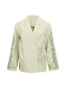 Object - ObjMagda pārliekama blūze - TEA STRIPES:IVY GREEN | Stockmann