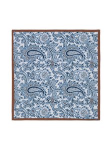 Stockholm Kravatt - Siidist taskurätik Paisley - 4 LIGHT BLUE / BROWN | Stockmann