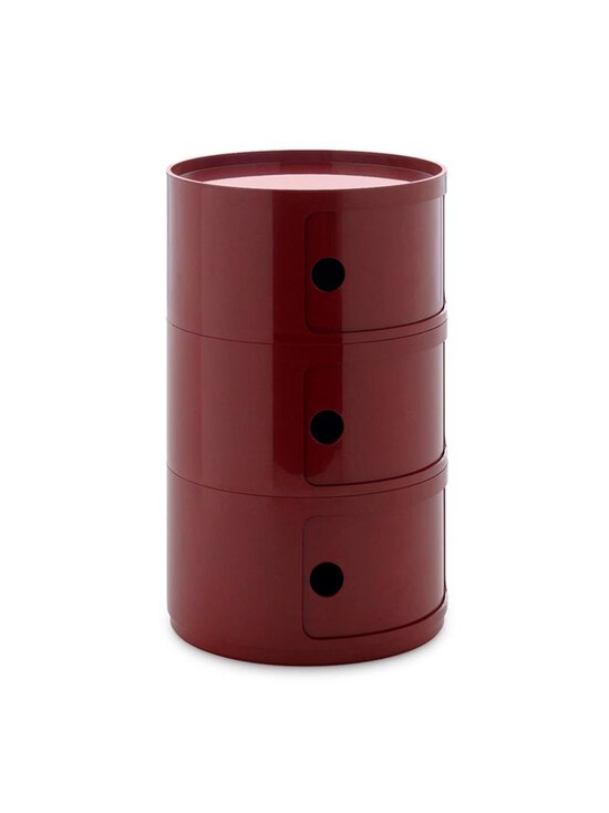 Kartell - Componibili Big -säilytyskaluste 3-osainen burgundy - PINK | Stockmann - photo 4