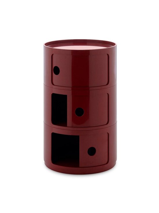 Kartell - Componibili Big -säilytyskaluste 3-osainen burgundy - PINK | Stockmann - photo 3