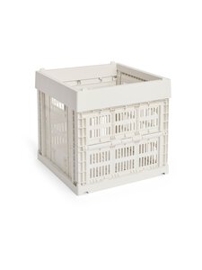 HAY - Colour Crate Cube -säilytyslaatikko 29,5 x 29,5 x 28,5 cm - OFF-WHITE | Stockmann