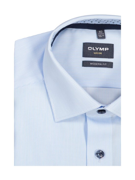 Olymp - Modern Fit Extra Long Sleeve Stripe -kauluspaita, erikoispitkät hihat - 11 BLEU | Stockmann - photo 2