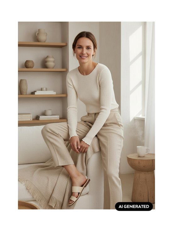 RM by Rosemunde - Balta-trikoopaita - 037 IVORY | Stockmann - photo 3