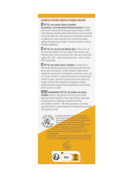 Bioregena - Sunscreen balm Face SPF50+ -aurinkosuojavoide kasvoille - NOCOL | Stockmann - photo 3