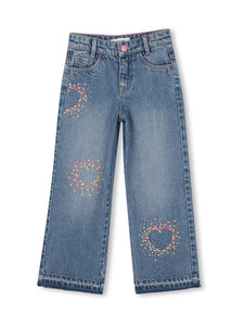 Billieblush - Teksapüksid Studded Heart - Z18 DOUBLE STONE+BLEACH | Stockmann