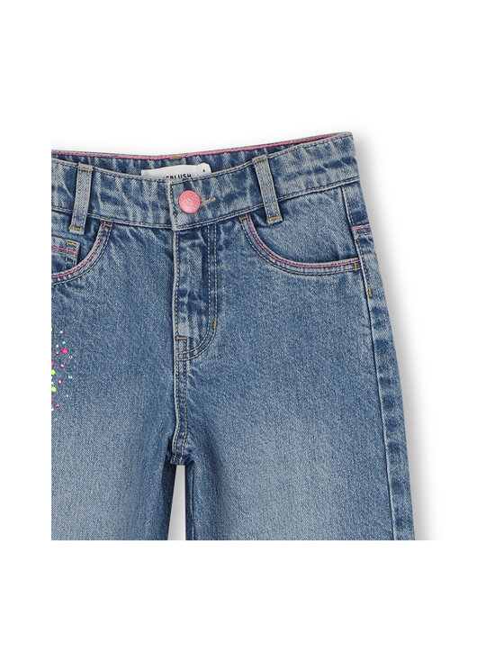 Billieblush - Teksapüksid Studded Heart - Z18 DOUBLE STONE+BLEACH | Stockmann - photo 3