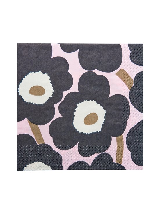 Marimekko - Unikko-lautasliina 33 cm, 20 kpl - BLUE, PINK | Stockmann - photo 1