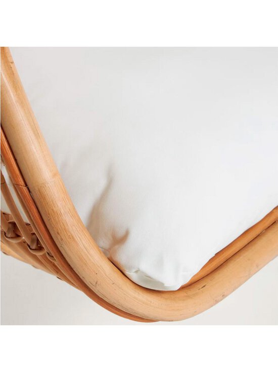 Kave Home - Ekaterina-riipputuoli telineellä tummanharmaa teline rottinki / valkoinen - BEIGE | Stockmann - photo 5