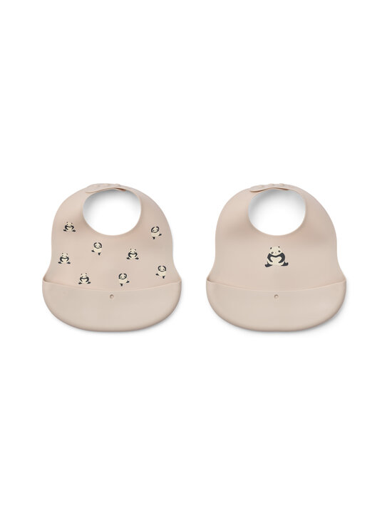 Liewood - Ember Printed -ruokalaput 2-pack - 2615 PANDA / SANDY | Stockmann - photo 1