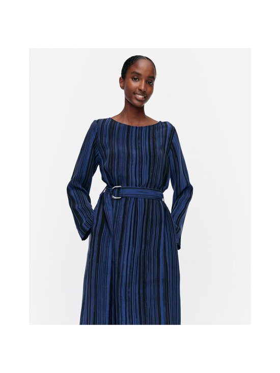 Marimekko - Tyväri Siluetti svītraina kleita - 590 BLUE, BLACK - photo 6 Marimekko - Tyväri Siluetti svītraina kleita - 590 BLUE, BLACK | Stockmann - photo 6
