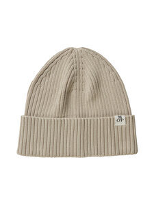 Marc O'Polo - Müts Ribbed - 0914 LINEN BEIGE | Stockmann