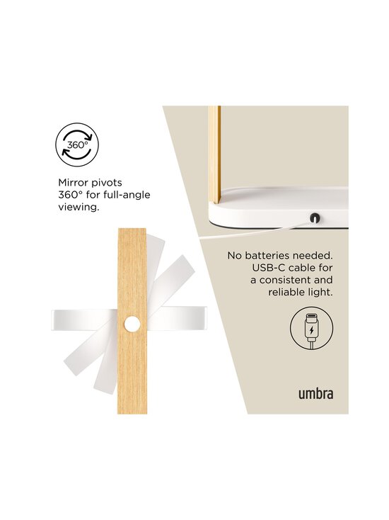 Umbra - Peegel Bellwood Vanity - WHITE | Stockmann - photo 9