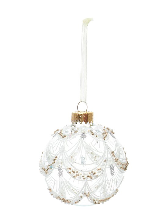 Villa Stockmann - Glass Translucent Ball -joulukoriste - SILVER | Stockmann - photo 2