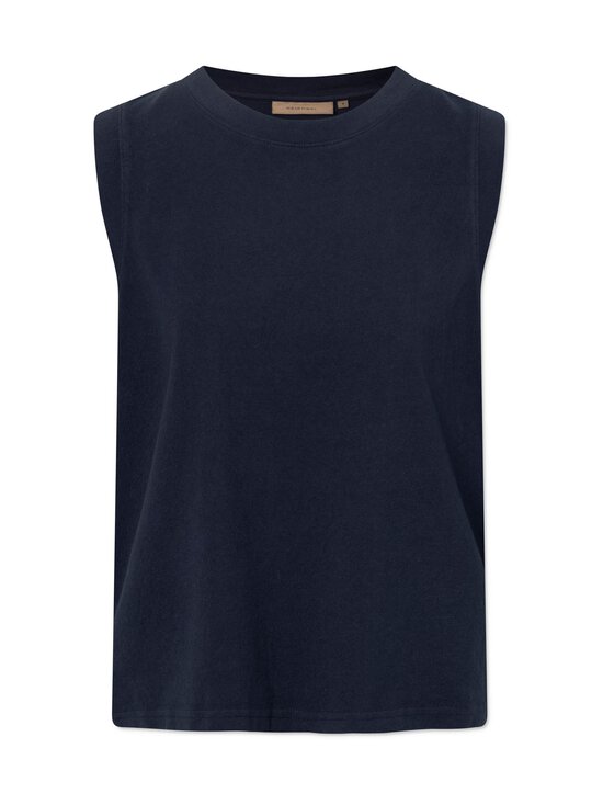 Rue de Tokyo - Taina Light trikotāžas krekls bez piedurknēm - NAVY | Stockmann - photo 1