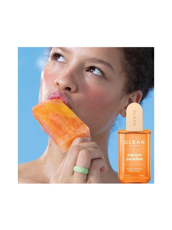 Clean - Papaya Paradise Hair & Body Perfume Mist -hius- ja vartalosuihke - NOCOL | Stockmann - photo 4