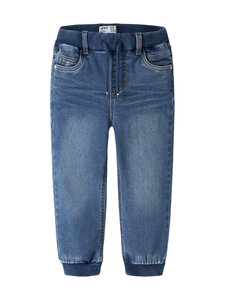 Name It - NmmBen Baggy Fleece džinsi - MEDIUM BLUE DENIM | Stockmann