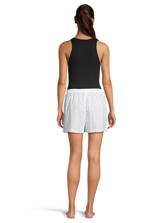 SKIMS - Cotton Poplin Sleep Tank And Boxer Set -toppi ja pyjamashortsit - ONYX DOT | Stockmann - photo 2