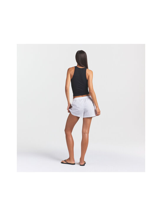 SKIMS - Cotton Poplin Sleep Tank And Boxer Set -toppi ja pyjamashortsit - ONYX DOT | Stockmann - photo 3
