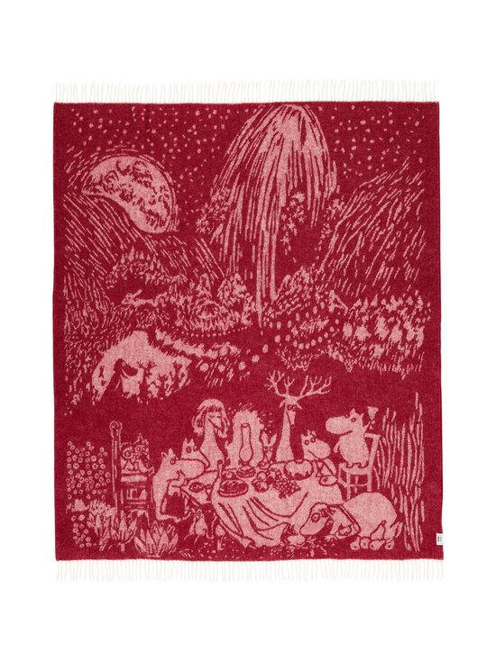 Moomin Arabia - Juhlan Aika vilnas sega 130 x 170 cm - RED - photo 1 Moomin Arabia - Juhlan Aika vilnas sega 130 x 170 cm - RED | Stockmann - photo 1