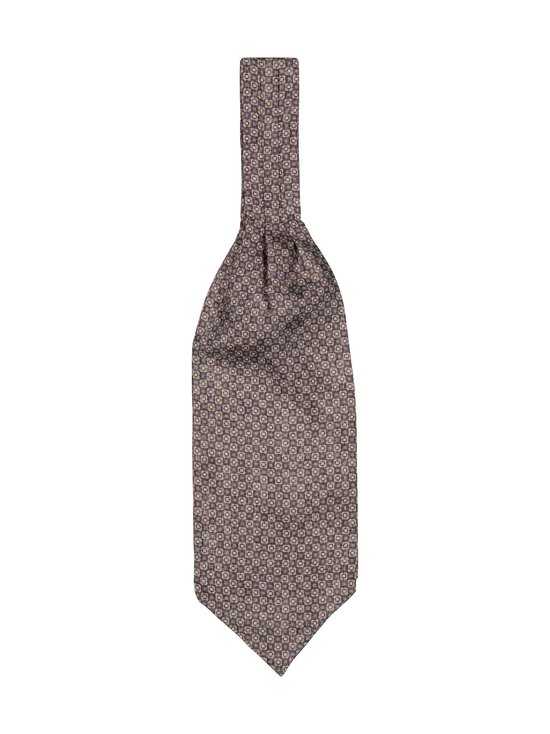 Stockholm Kravatt - Siidlips Ascot Small Print Silk - 1 GREEN | Stockmann - photo 1