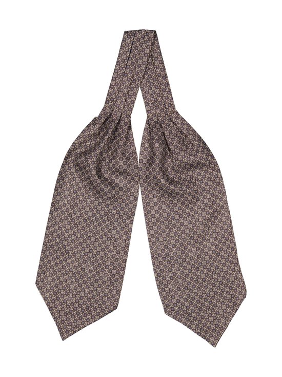 Stockholm Kravatt - Siidlips Ascot Small Print Silk - 1 GREEN | Stockmann - photo 2