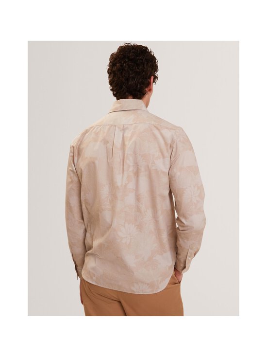 Ted Baker London - Ocanials Tonal Floral -kauluspaita - ECRU | Stockmann - photo 3